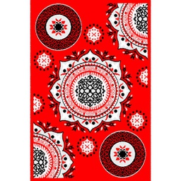 CIRTA 92675 (Rectangulaire, 180X270, ROUGE)