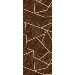 NOUR 96219 (Rouleau, 100X400, MARRON CAFE)