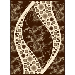 NOUR 95259 (Rectangular, 200X275, MARRON CAFE)
