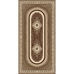 NOUR 95282 (Rectangulaire, 250X500, BRUN PALE)