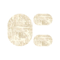 أنقرة 7992A (بيضوي, ( O 100X130 + 2O 60X100 ), قشدي)