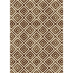 NOUR 96239 (Rectangular, 200X275, MARRON CAFE)