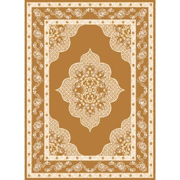 إشراق 8504C (مستطيل, 200X275, بني عسلي)
