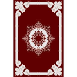 CIRTA 93088 (Rectangular, 180X270, BORDEAUX)