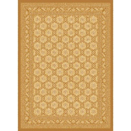 MELODIE 8660A (Rectangular, 190X275, MARRON MIEL_CREME)
