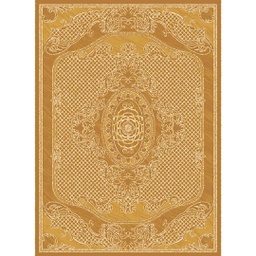 ميلودي 8661A (مستطيل, 190X275, بني عسلي / قشدي)