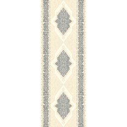 MERSIN 94801 (Rouleau, 100X500, ECRU SHRINK  - GRIS FONCÈ)