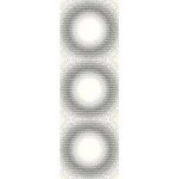 MERSIN 94870 (Roller, 100X300, ECRU SHRINK  - GRIS FONCÈ)