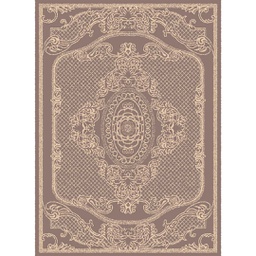 MELODIE 8661B (Rectangulaire, 190X275, MARRON BRONZE_IVOIRE)