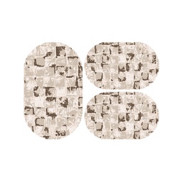 ANKARA 88890 (Oval, ( O 80X130 + 2O 65X100 ), BEIGE)