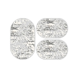 ANKARA 9148A (Ovale, ( O 80X130 + 2O 65X100 ), GRIS CLAIRE)