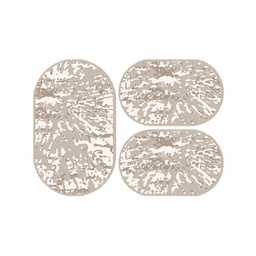 أنقرة 9148A (بيضوي, ( O 80X130 + 2O 65X100 ), بيج)