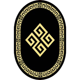 روبي 1622A (بيضوي, 120X160, متعدد الألوان, مطبوعة)
