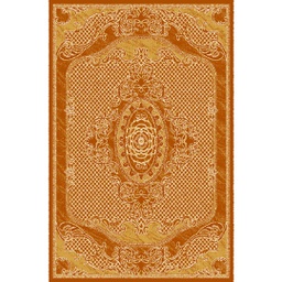 MELODIE 8661A (Rectangulaire, 190X275, BRIQUE FONCE - IVOIRE)