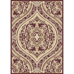 BRAGA 95650 (Rectangulaire, 200X280, MARRON BORDEAUX)