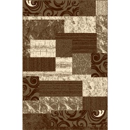 NOUR 5081K (Rectangulaire, 160X230, BRUN PALE)