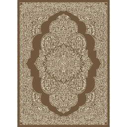 MELODIE 8903B (Rectangular, 190X275, BRUN PALE_IVOIRE)