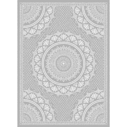 MELODIE 8662B (Rectangular, 190X275, GRIS CLAIRE_GRIS CLAIRE)