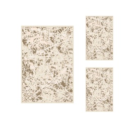 ANKARA 88880 (Rectangular, ( T 150X220 + 2T 75X120 ), BEIGE)