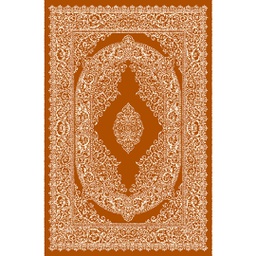 MELODIE 8905B (Rectangulaire, 190X275, BRIQUE FONCE - IVOIRE)