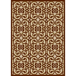 BRAGA 96660 (Rectangulaire, 200X280, MARRON BORDEAUX)