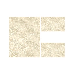 ANKARA 6991A (Rectangular, ( T 100X130 + 2T 60X100 ), BEIGE)
