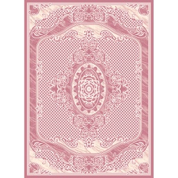MELODIE 8661A (Rectangular, 190X275, BOIS DE ROSE_IVOIRE)