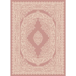 ميلودي 8905D (مستطيل, 190X275, وردي خشبي / عاجي)