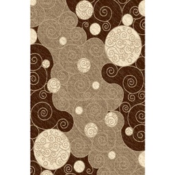 NOUR 96569 (Rectangulaire, 200X275, MARRON CAFE)