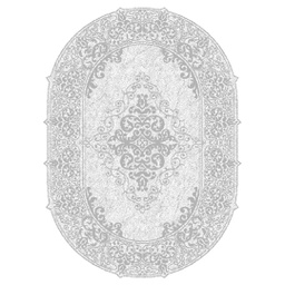 نور 9532D (بيضوي, 160X230, أبيض فاتح)