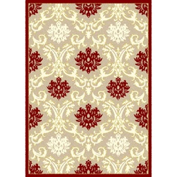 BRAGA 96650 (Rectangular, 200X280, BORDEAUX)