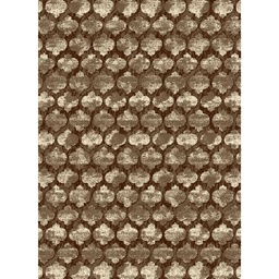 NOUR 9619A (Rectangular, 200X275, BRUN PALE)