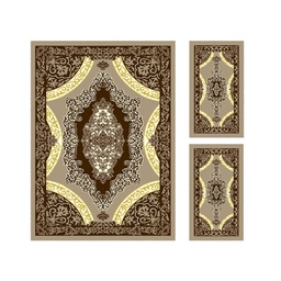 بلازا 92370 (مستطيل, ( T 160X220 + 2T 60X110 ), عاجي)
