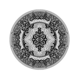 NOUR 9532C (Round, 160X160, GRIS CLAIRE)