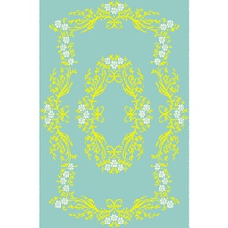 PLAZA 96770 (Rectangular, 200X280, BLEU)