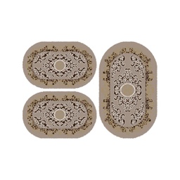 PLAZA 92350 (Oval, ( O 80X130 + 2O 65X100 ), IVOIRE)
