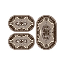بلازا 92370 (بيضوي, ( O 80X130 + 2O 65X100 ), عاجي)