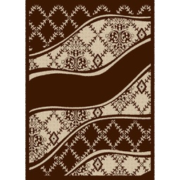 شيراز 9219A (مستطيل, 165X230, لون الشوكلاطة البنية)