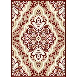 BRAGA 95660 (Rectangulaire, 200X280, BORDEAUX)