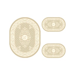 ANKARA 7220A (Ovale, ( O 100X130 + 2O 60X100 ), BEIGE)
