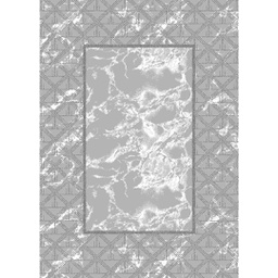 NOUR 9622D (Rectangulaire, 165X230, GRIS CLAIRE)