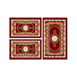 PLAZA 92380 (Rectangular, ( T 80X130 + 2T 65X100 ), BORDEAUX)