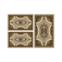 PLAZA 92370 (Rectangulaire, ( T 80X130 + 2T 65X100 ), IVOIRE)