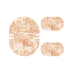أنقرة 79921 (بيضوي, ( O 100X130 + 2O 60X100 ), قشدي)