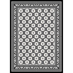 MELODIE 8660C (Rectangulaire, 190X275, NOIRE_GRIS CLAIRE)