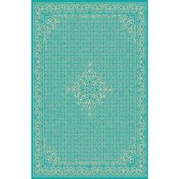 SHIRAZ 8044A (Rectangular, 300X400, VERT TURQUOISE)