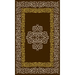 بلازا 96765 (مستطيل, 240X400, لون القهوة البني)