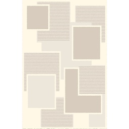 دبي 97380 (مستطيل, 200X280, عاجي)