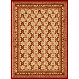MELODIE 8660E (Rectangulaire, 190X275, BORDEAUX_CREME)