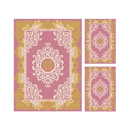 PLAZA 92351 (Rectangulaire, ( T 160X220 + 2T 60X110 ), BOIS DE ROSE)